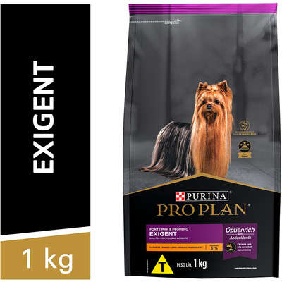 Ração Seca Nestlé Purina Pro Plan Exigentes Frango para Cães Adultos Raças Pequenas