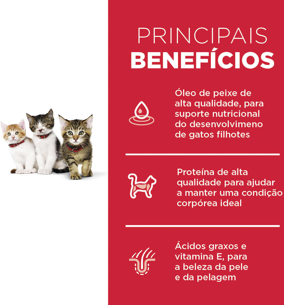 Ração Seca Hill's Science Diet para Gatos Filhotes - 1,59Kg