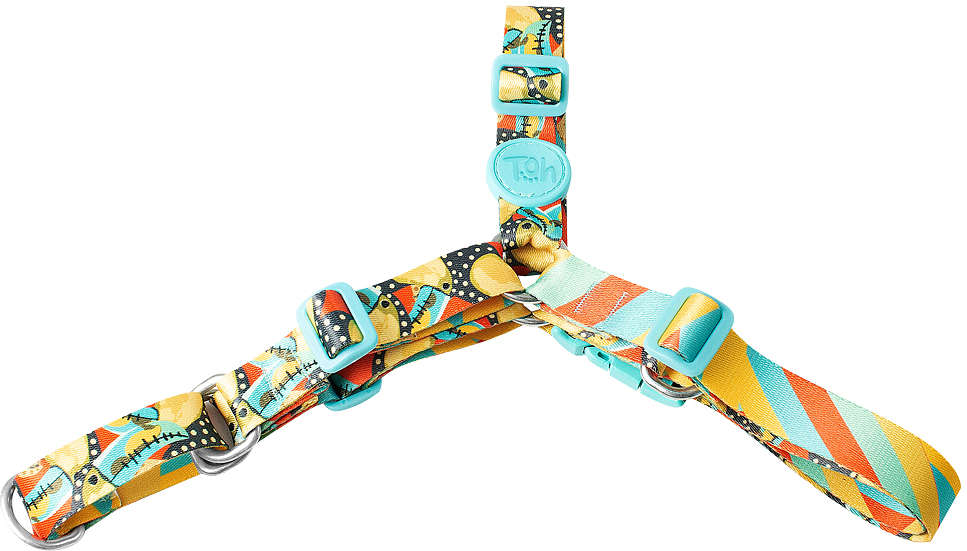Conjunto Peitoral Antipuxão e Guia Outdoor Tucano - Tam. P