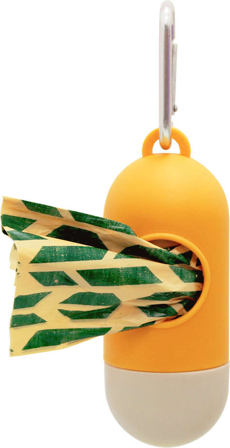 Kit Saquinhos Higienicos Cata-Caca com Dispenser GermanHart Eco Colmeia - Tam. Único