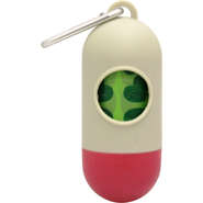 Kit Saquinhos Higienicos Cata-Caca com Dispenser GermanHart Eco Folhas - Tam. Único
