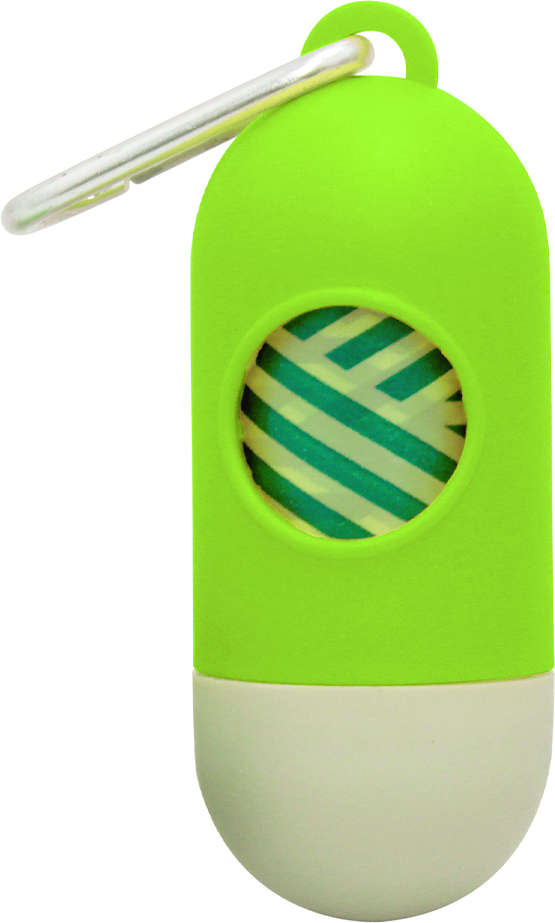 Kit Saquinhos Higienicos Cata-Caca com Dispenser GermanHart Eco Bambu - Tam. Único