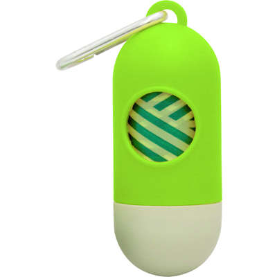 Kit Saquinhos Higienicos Cata-Caca com Dispenser Germanhart Eco Bambu