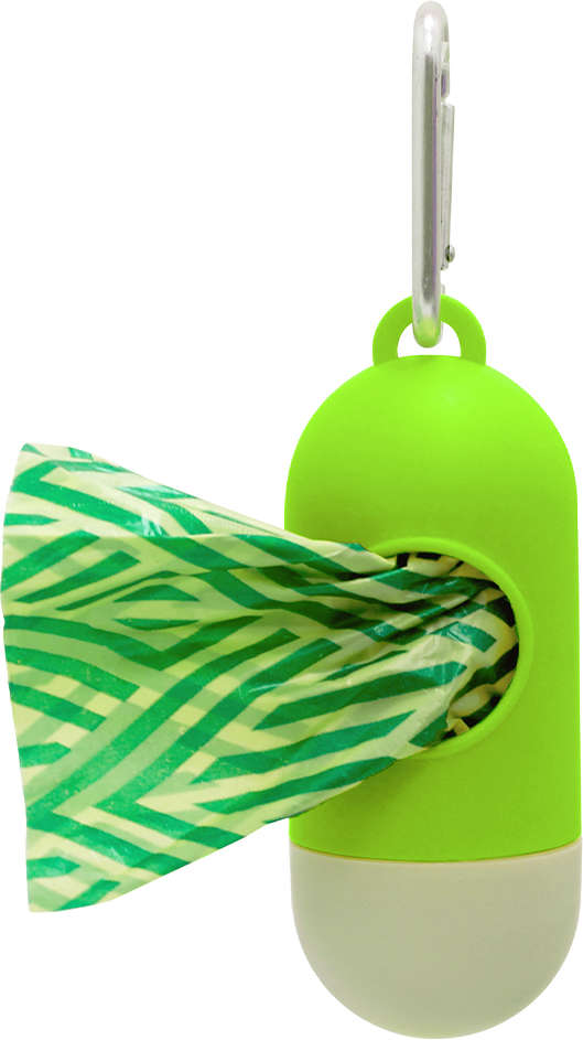 Kit Saquinhos Higienicos Cata-Caca com Dispenser GermanHart Eco Bambu - Tam. Único