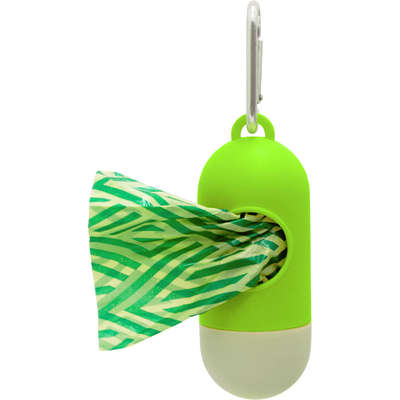 Kit Saquinhos Higienicos Cata-Caca com Dispenser Germanhart Eco Bambu