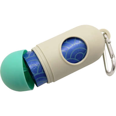 Kit Saquinhos Higienicos Cata-Caca com Dispenser Germanhart Eco Waves