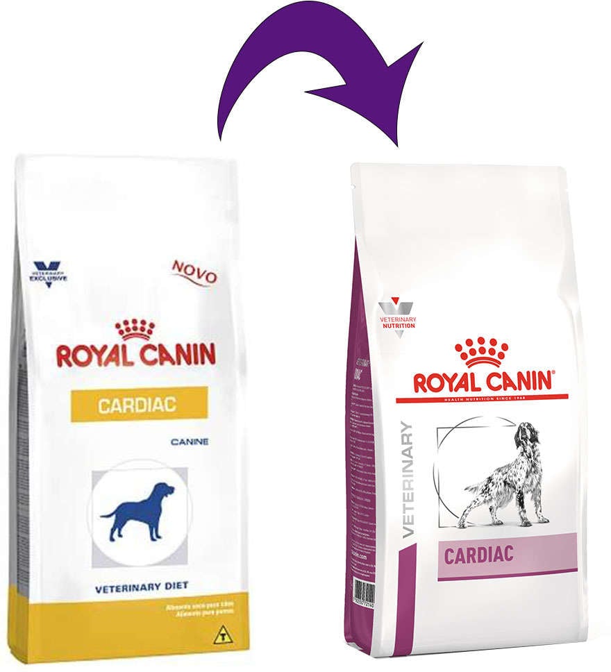 Ração Royal Canin Canine Veterinary Diet Cardiac para Cães Adultos com Problemas Cardiacos - 2Kg