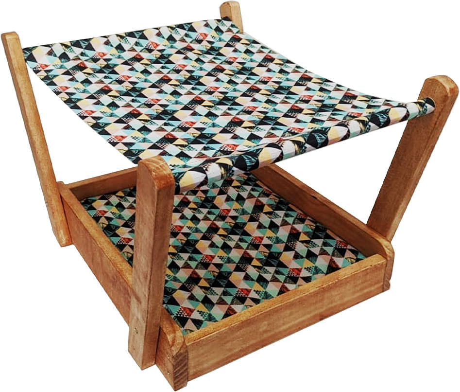 Cama Rede Geométrica - Tam. Único