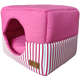 Cama 2 em 1 Listra Rosa