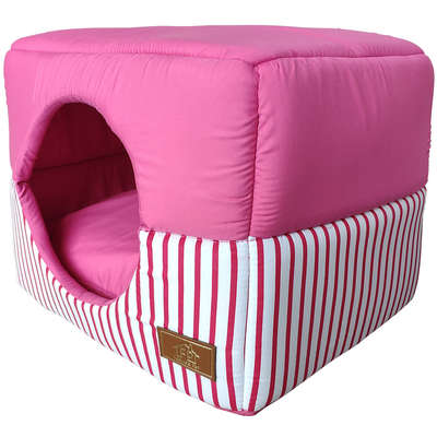 Cama 2 em 1 Listra Rosa