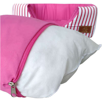 Cama 2 em 1 Listra Rosa