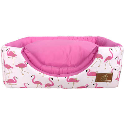 Cama 2 em 1 Flamingo Rosa