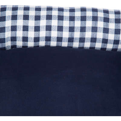 Cama Flex Fábrica Pet Xadrez - Azul Marinho