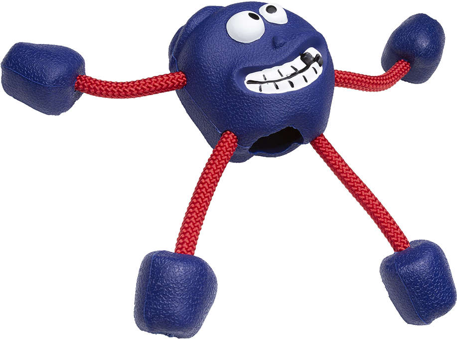 Brinquedo Maça Azul Sabor Leite para Cães - Tam. Único