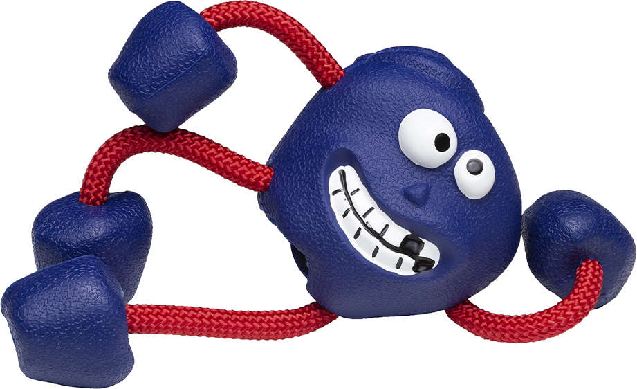 Brinquedo Maça Azul Sabor Leite para Cães - Tam. Único