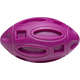Brinquedo Bola de Rugby Roxo Sabor Frango para Cães