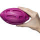 Brinquedo Bola de Rugby Roxo Sabor Frango para Cães