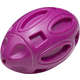Brinquedo Bola de Rugby Roxo Sabor Frango para Cães