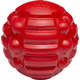 Brinquedo Bola com Apito Vermelho Sabor Frango para Cães