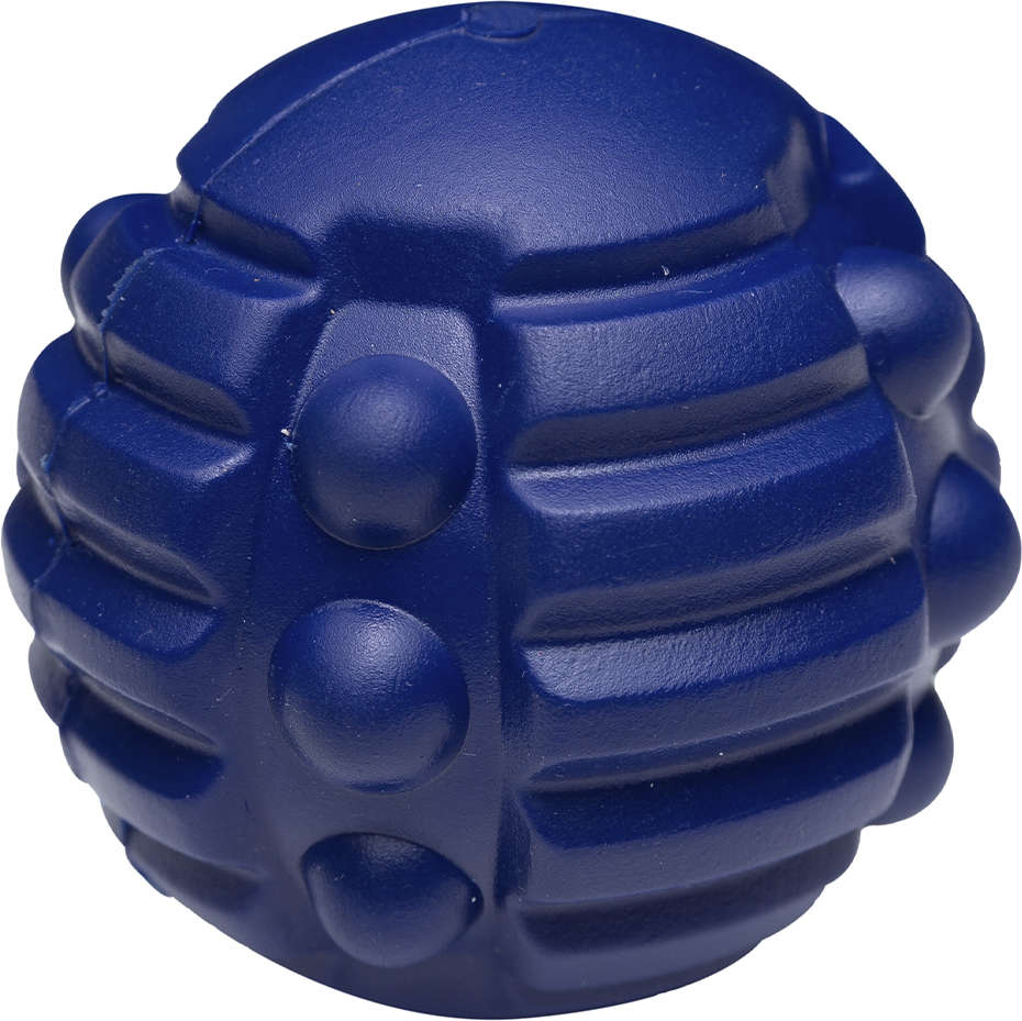 Brinquedo Bola com Apito Azul Sabor Frango para Cães - Tam. Único