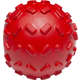 Brinquedo Bola com Dispenser de Ração Vermelho Sabor Bacon para Cães