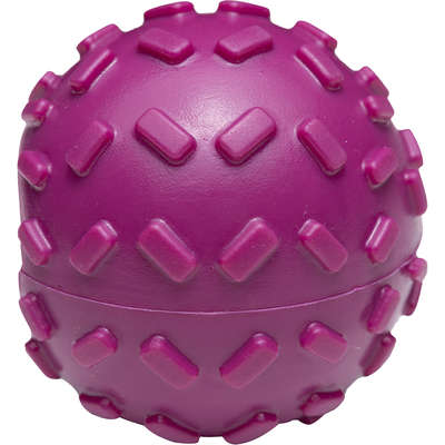Brinquedo Bola com Dispenser de Ração Roxo Sabor Bacon para Cães