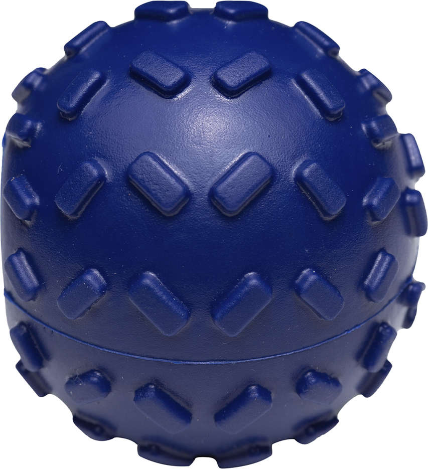 Brinquedo Bola com Dispenser de Ração Azul Sabor Bacon para Cães - Tam. Único