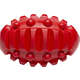 Brinquedo Barril com Dispenser de Ração Vermelho Sabor Bacon para Cães