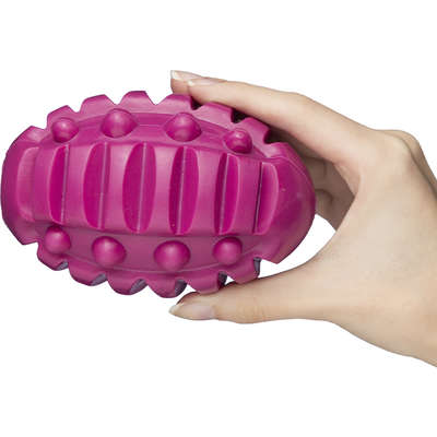 Brinquedo Barril com Dispenser de Ração Roxo Sabor Bacon para Cães
