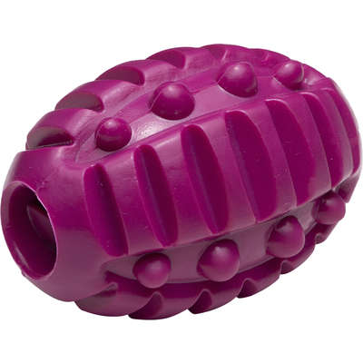 Brinquedo Barril com Dispenser de Ração Roxo Sabor Bacon para Cães
