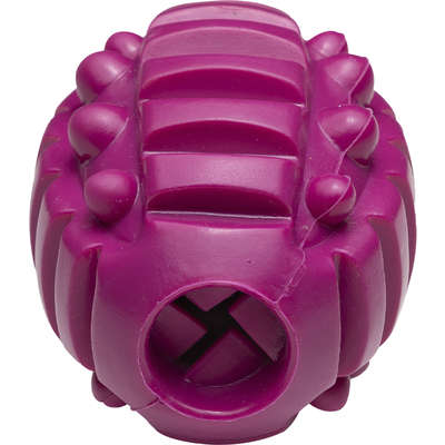 Brinquedo Barril com Dispenser de Ração Roxo Sabor Bacon para Cães