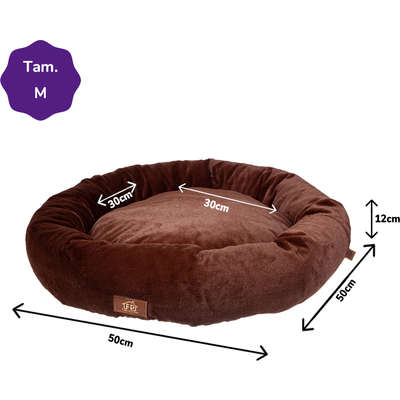 Cama Nuvem Pelúcia Marrom