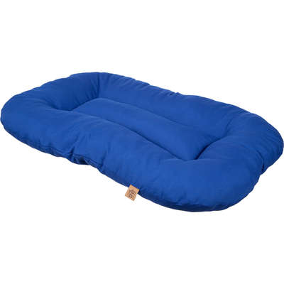 Almofada Retangular Lisa de Microfibra - Azul