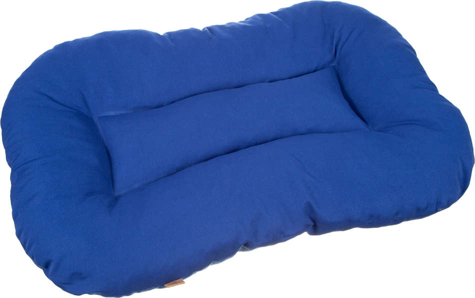 Almofada Retangular Lisa de Microfibra Azul - Tam. 04
