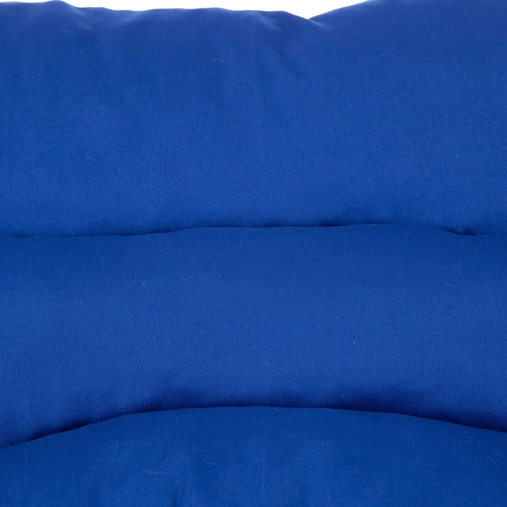 Almofada Retangular Lisa de Microfibra Azul - Tam. 04