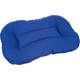 Almofada Retangular Lisa de Microfibra - Azul