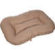Almofada Retangular Lisa de Microfibra - Caqui