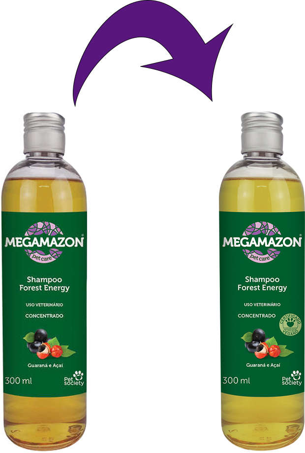 Shampoo Megamazon Forest Energy - 300 mL