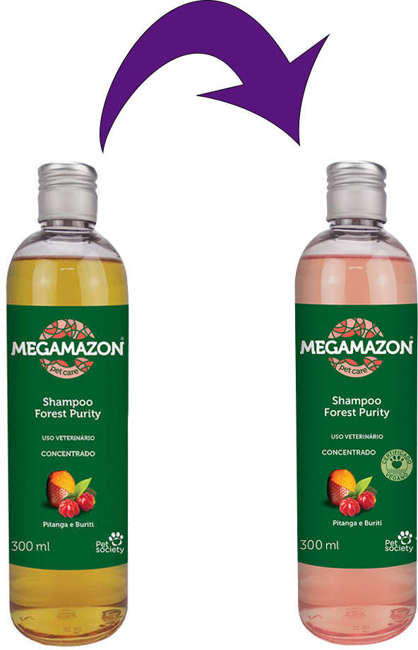 Shampoo Megamazon Forest Purity - 300 mL