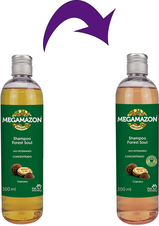 Shampoo Megamazon Forest Soul - 300 mL