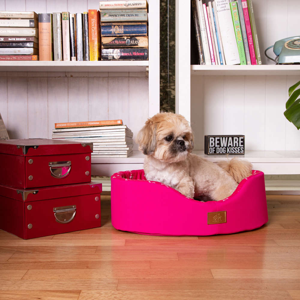 Cama Europa Paris Fábrica Pet Pink - Tam. G