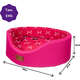Cama Europa Paris Fábrica Pet - Pink