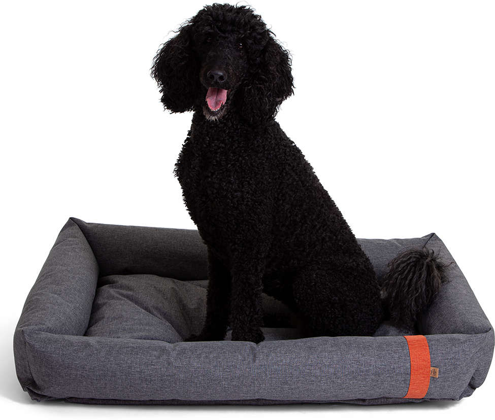 Cama Fábrica Pet Lona Cinza - Tam. G