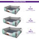 Cama Fábrica Pet Decor Cinza