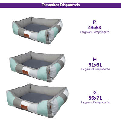 Cama Fábrica Pet Decor Cinza