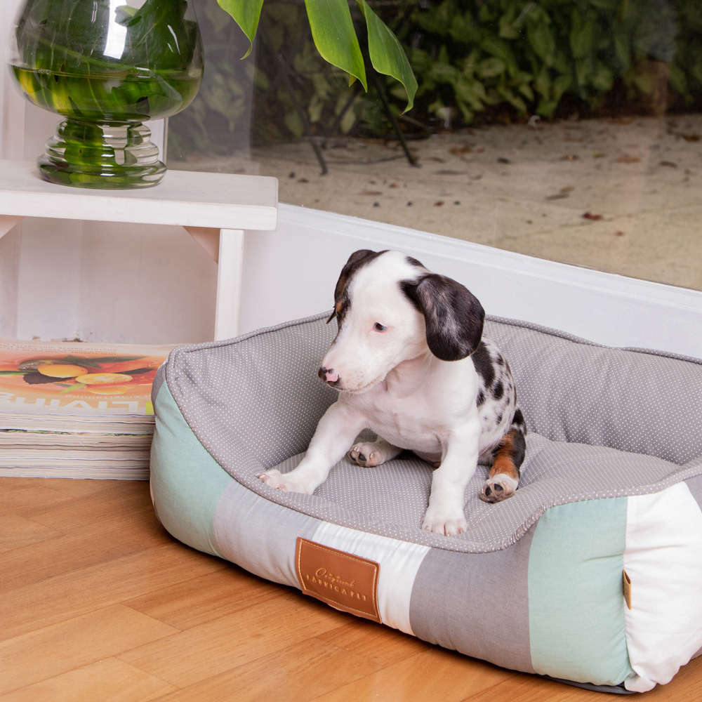 Cama Fábrica Pet Decor Cinza - Tam. P