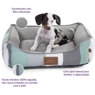 Cama Fábrica Pet Decor Cinza