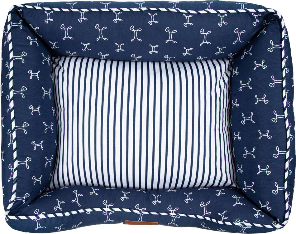 Cama Fabrica Pet Munique Azul Marinho - Tam. M