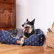 Cama Fabrica Pet Munique Azul Marinho