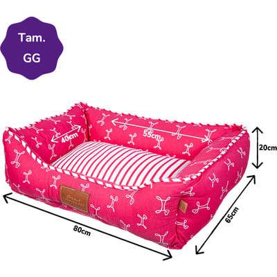 Cama Fabrica Pet Munique Pink